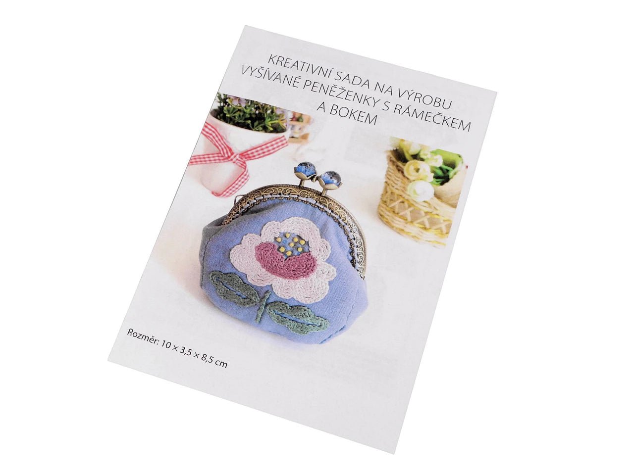 Maka izšūšanas komplekts ar metāla rāmīti | zils