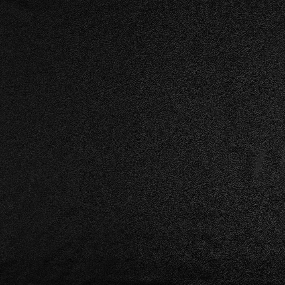 Mākslīgā āda ar elastānu - melna 250 g/m²