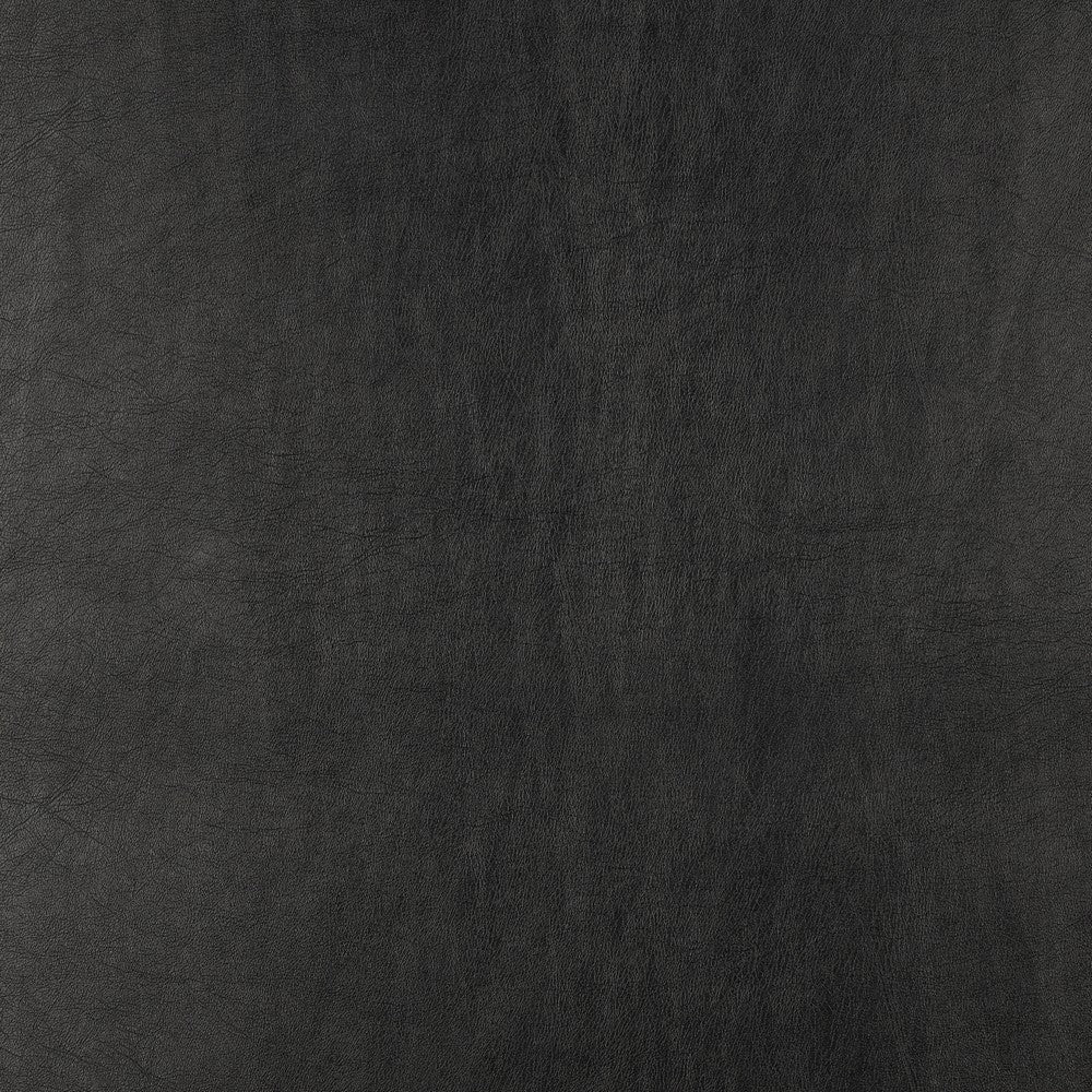 Mākslīgā āda - melna ar metālisku spīdumu 320 g/m²