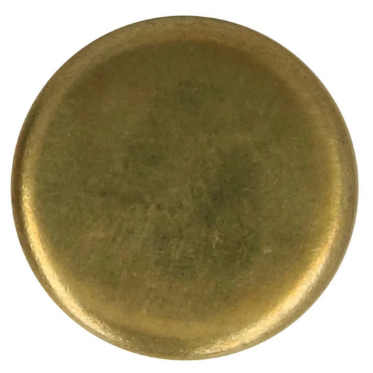 Metāla džinsa poga 14 mm - zelta metālika