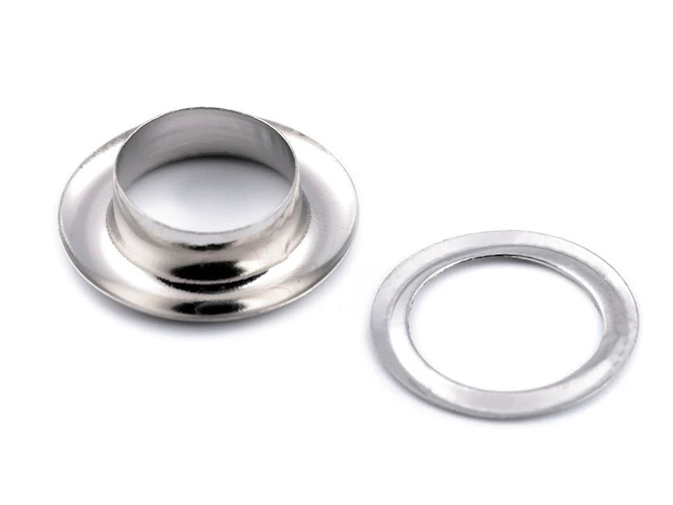 Metāla gredzeni, Luversi 10 mm |10 gab | dažādu toņu