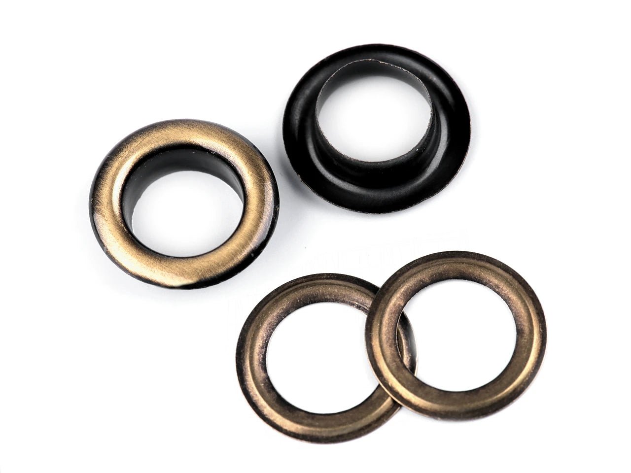 Metāla gredzeni, Luversi 10 mm |10 gab | dažādu toņu