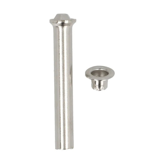 Metāla gredzeni Luversi ar instrumentu Ø 5.5mm (40 gab.) Milward - sudraba