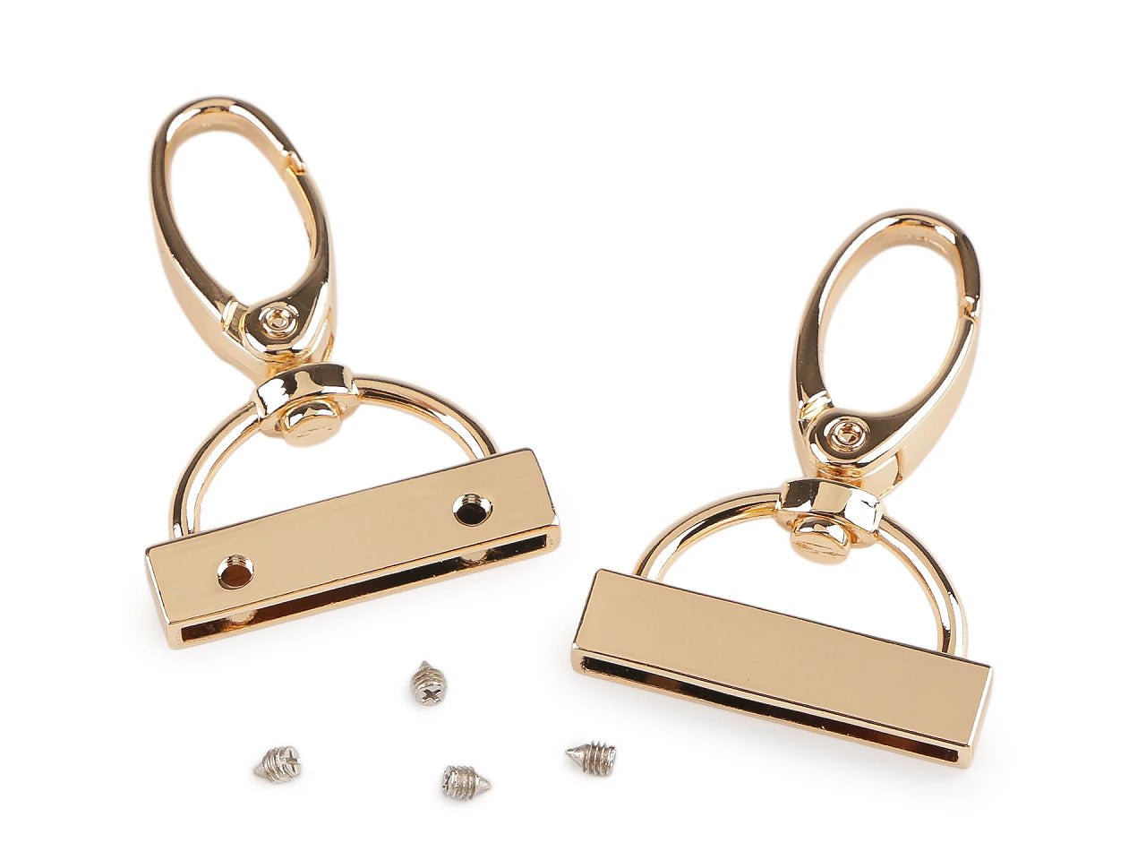 Metāla karabīne ar galu 30 mm platām siksnām|dažādu toņu