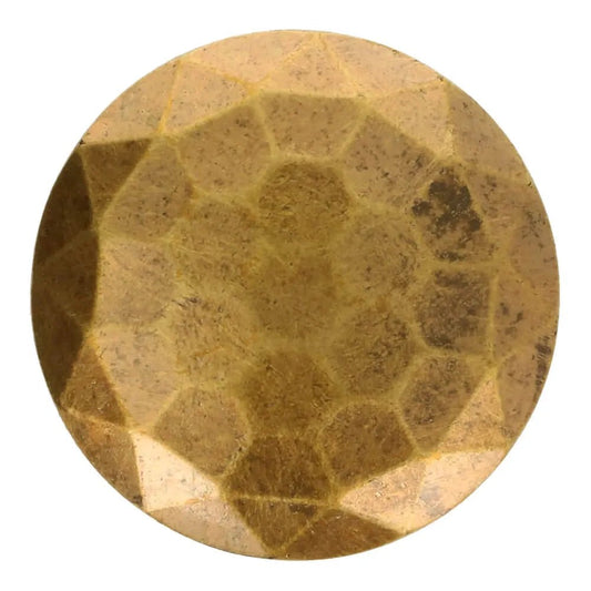 Metāla poga 38 mm - antīka zelta