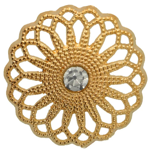 Metāla pogas uz kājiņas 25 mm