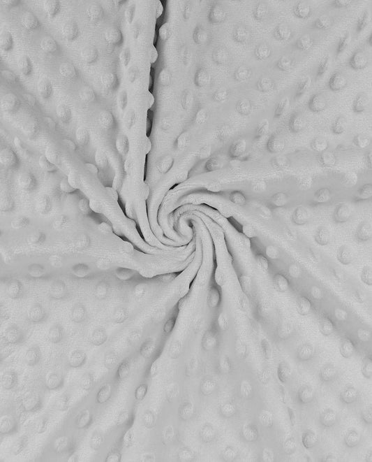 Minky flīss - gaiši pelēks 260 g/m²