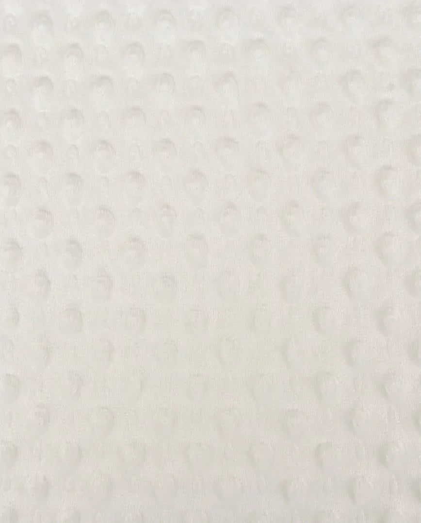 Minky fliss - piena balts 260 g/m²