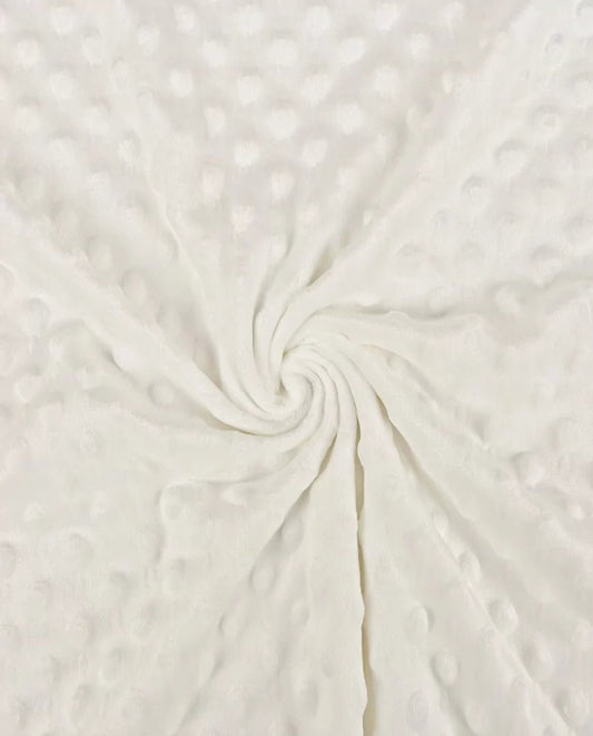 Minky fliss - piena balts 260 g/m²