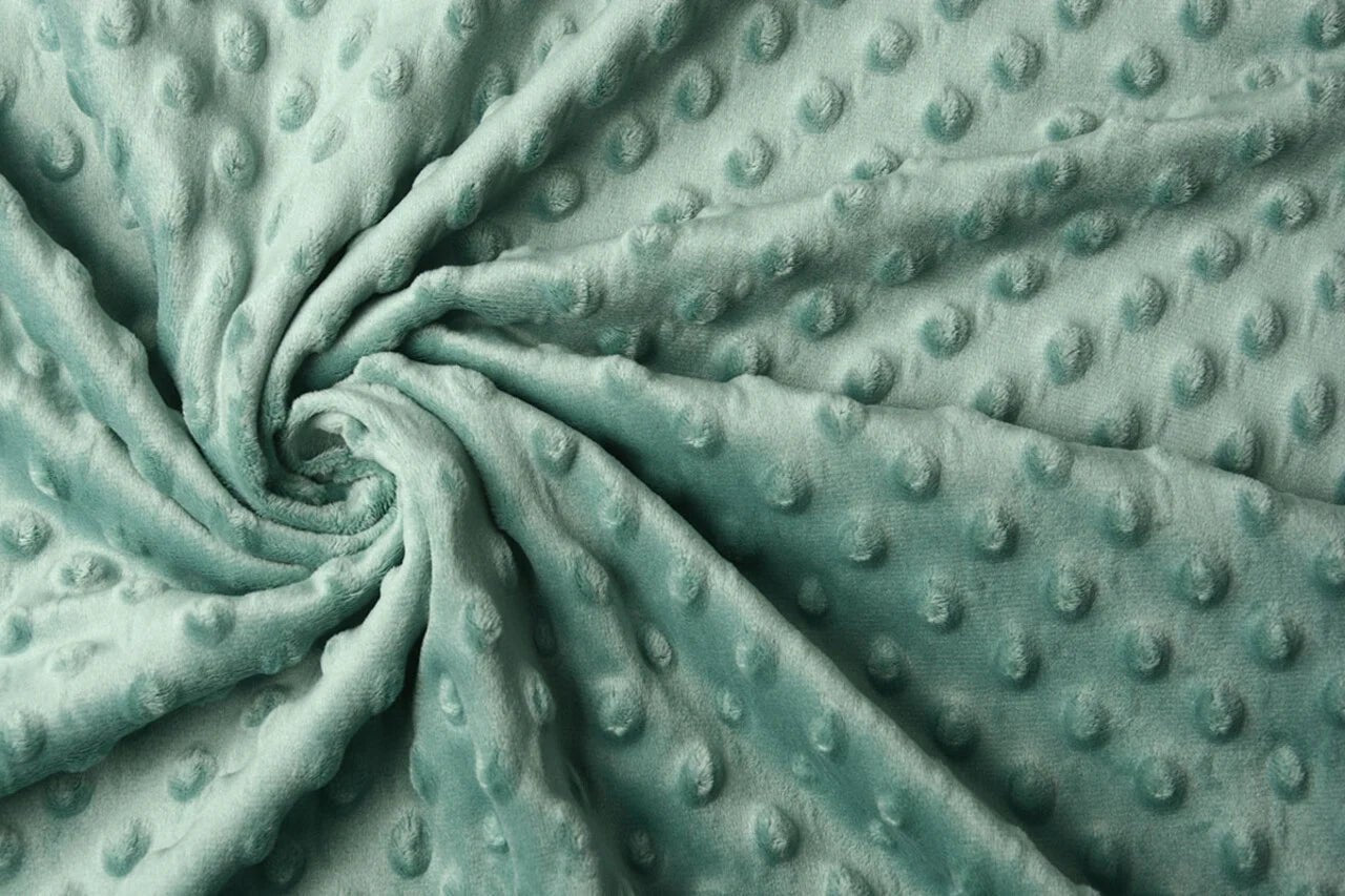 Minky fliss - tumšs mint tonis 260 g/m²