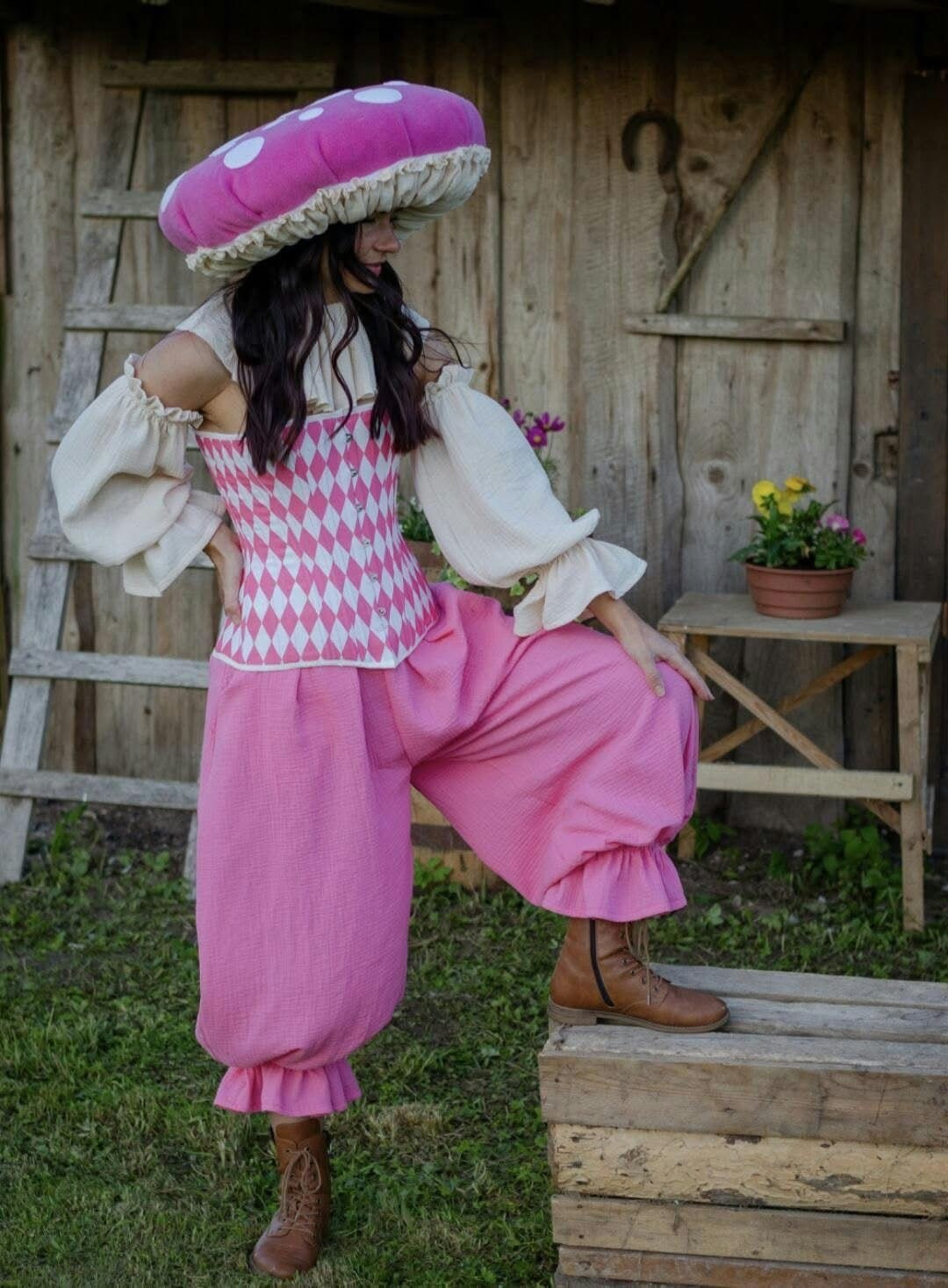 Pilt musliinist - Barbie roosa 125 g/m² – saadaval Šarlote kangad