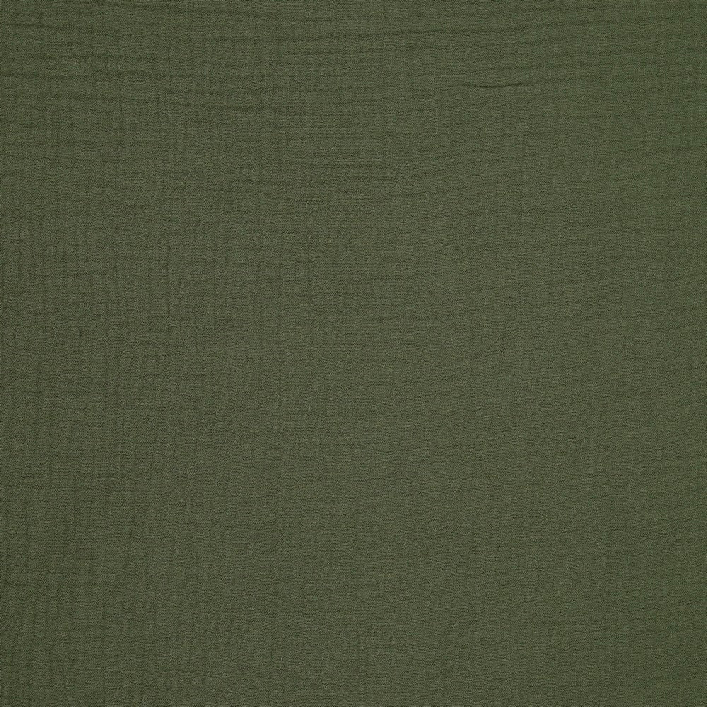 Muslīns-haki zaļš 125 g/m²
