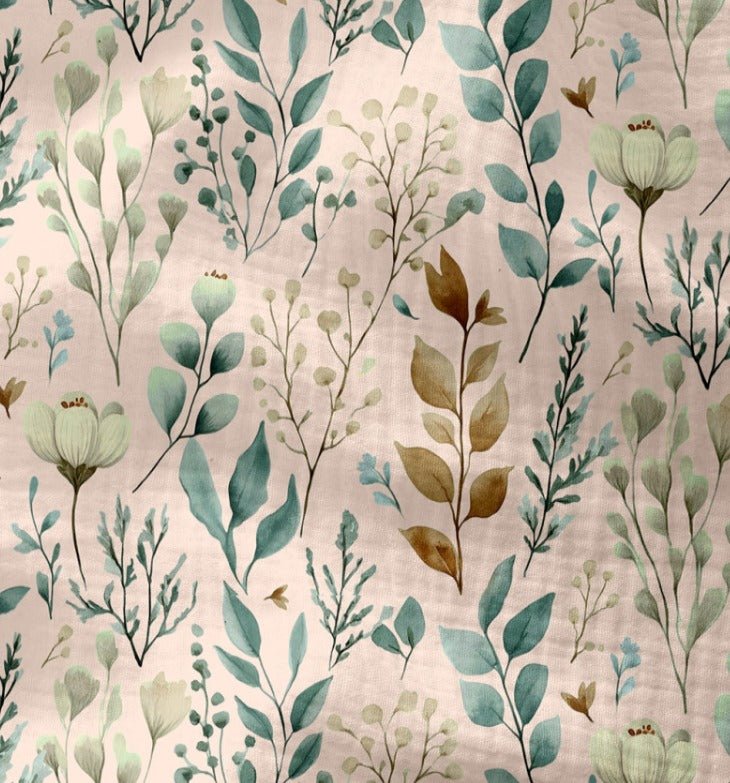 Attēls ar Muslīns - pļava 120 g/m² – pieejams Šarlotes audumi