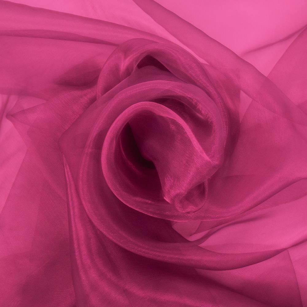 Organza - fuksija 25 g/m²