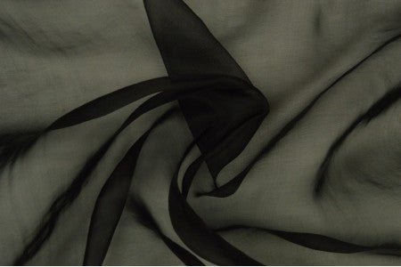 Organza - melna 25 g/m²