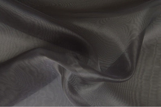 Organza - tumši pelēka 25 g/m²