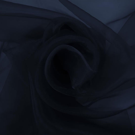 Organza - tumši zila 25 g/m²