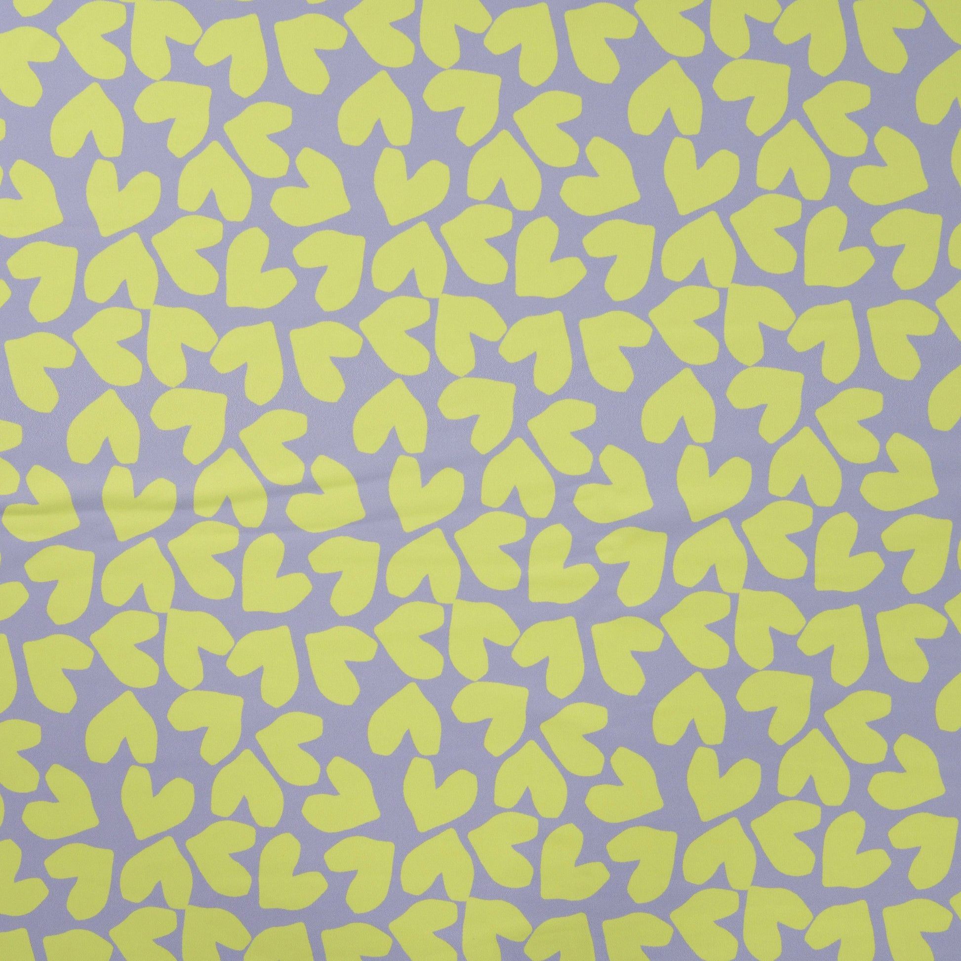 Peldkostīmu likras audums - sirsninas uz dūmakaini lillā 220 g/m² | UPF 50+