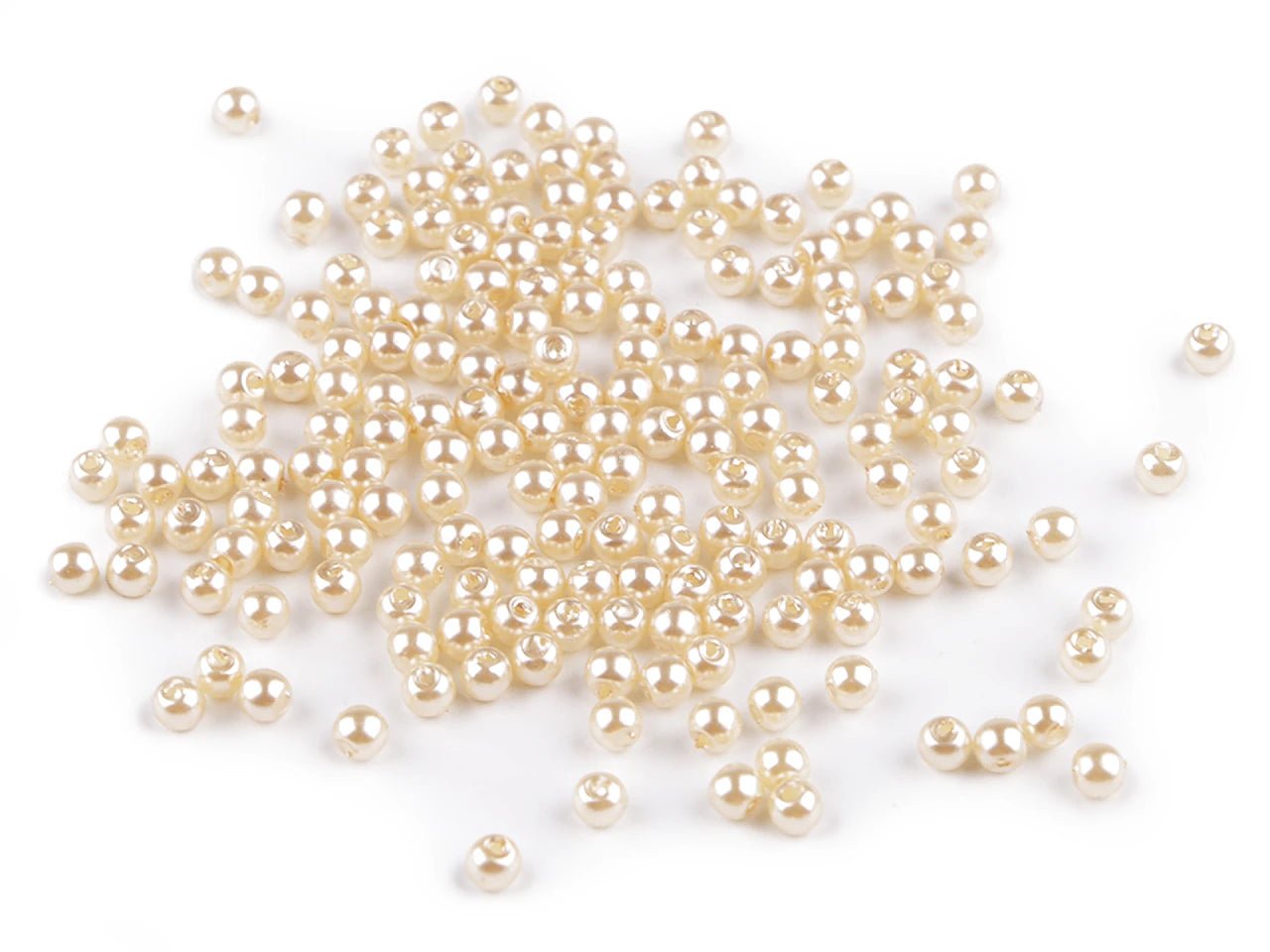 Pērlītes, Ø4 mm, 10 g - dažādu krāsu varianti