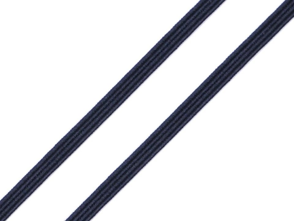 Plakanā gumija - 3 mm tumši zila