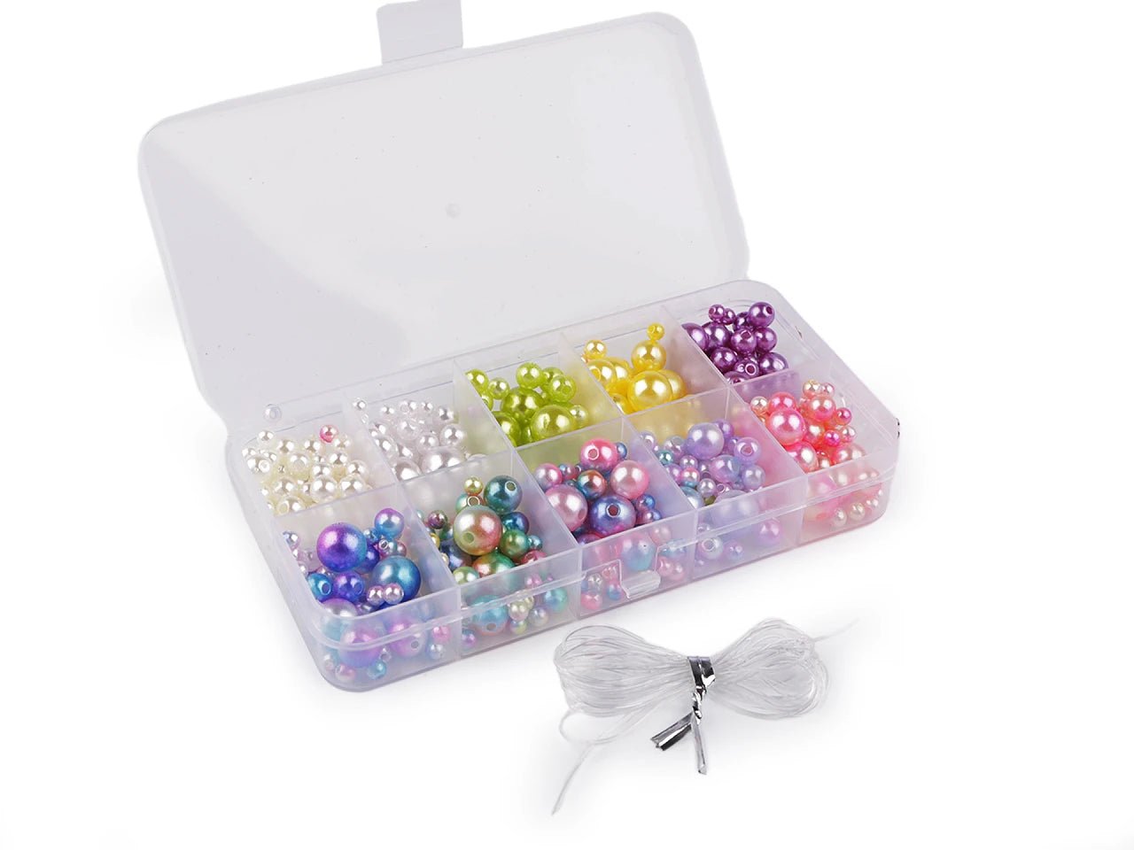 Plastmasas pērlīšu komplekts