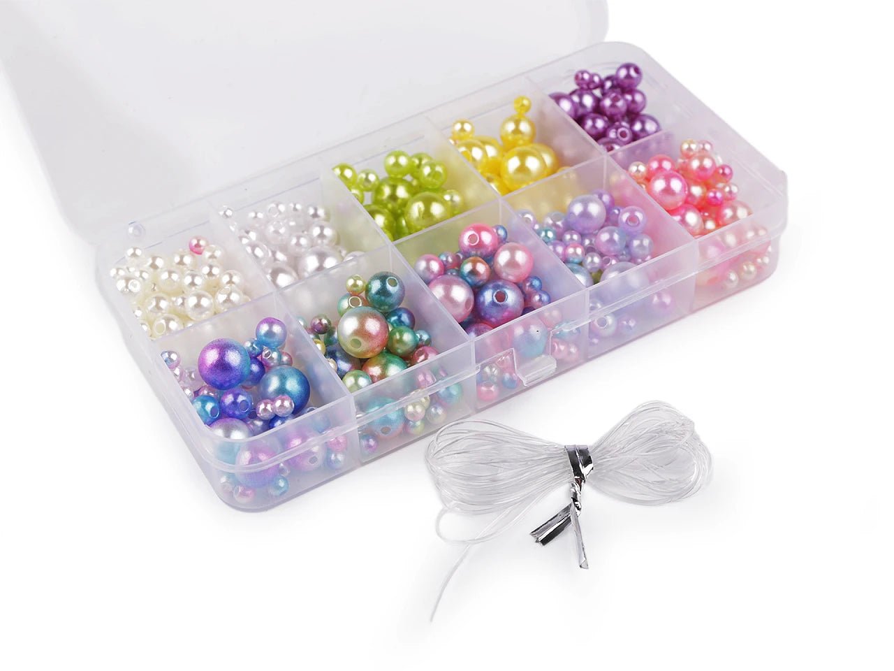 Plastmasas pērlīšu komplekts