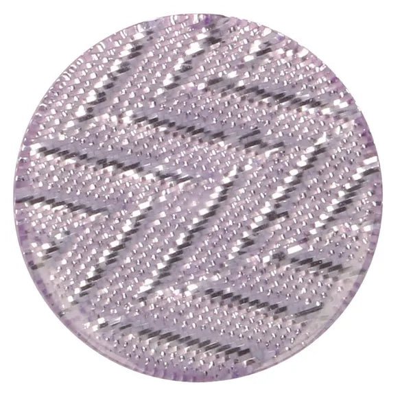 Plastmasas pogas 25 mm - rozā zigzaga motīva