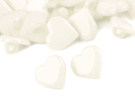 Pogas uz kājiņas 15 mm - krēmkrāsas