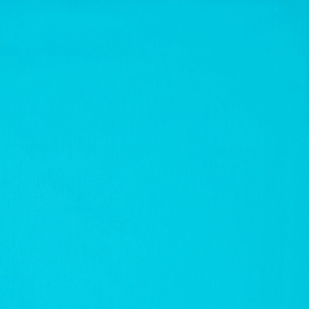 Premium 100% kokvilnas audums - tirkīzs 130 g/m²