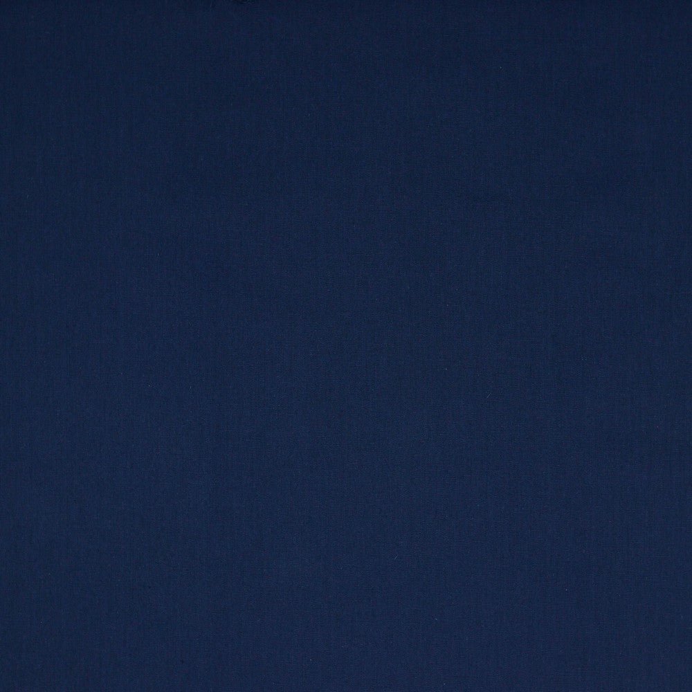 Premium 100% kokvilnas audums - tumši zils 125 g/m²