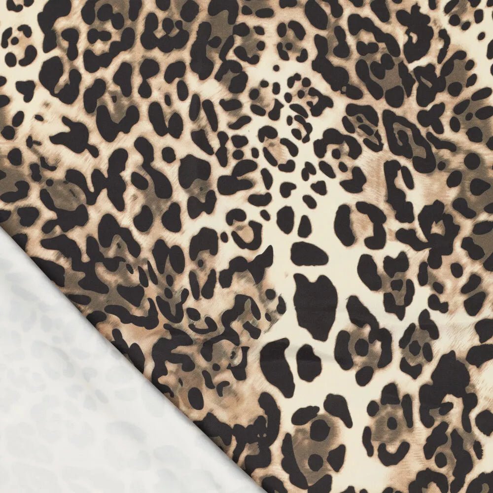 Satīns - leopards 165 g/m²