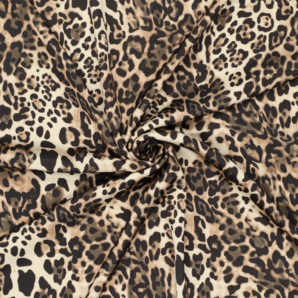 Satīns - leopards 165 g/m²