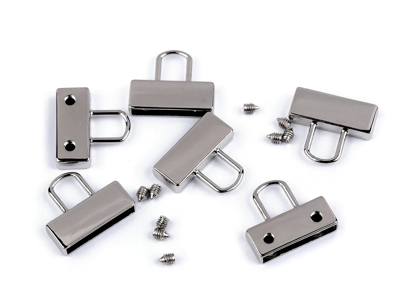 Attēls ar Siksnas, rokassprādzes gala stiprinājums ar cilpu 20 mm|dažādu toņu – pieejams Šarlotes audumi