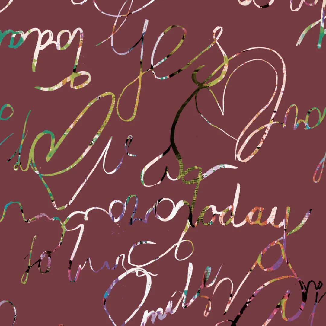 Softshell audums ar elastānu - bordo rakstains 250 g/m²