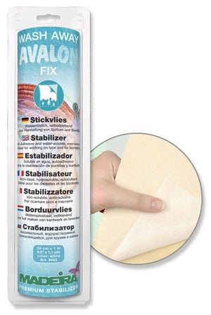 Stabilizators ūdenī šķīstošs stabilizators ar līmējošu virsmu Madeira Avalon Fix - 24 cm × 3 m (Copy)