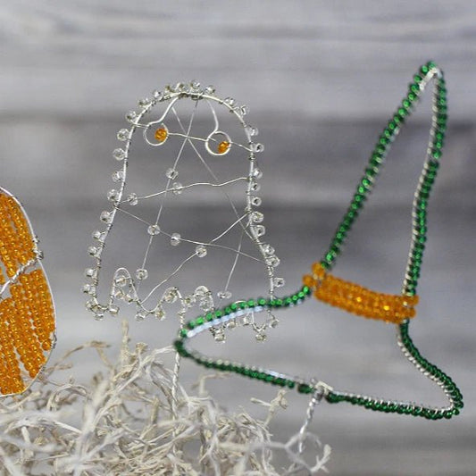 Stikla pērlīšu komplekts