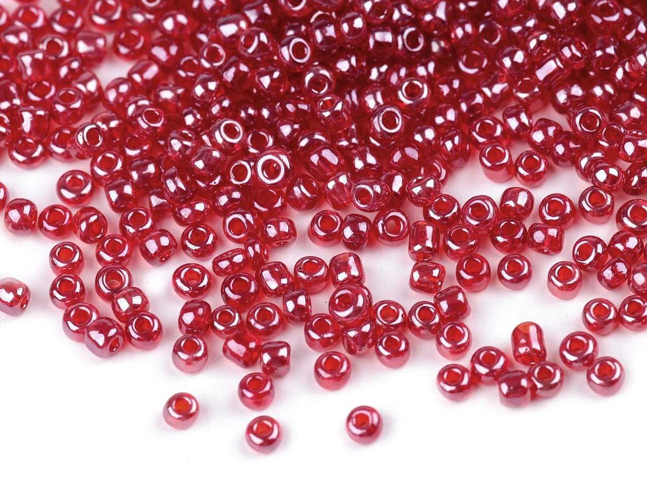 Stikla sēkliņpērlītes 8/0 | 3 mm 50 g| dažādas krāsas