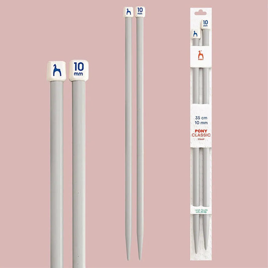 Taisnās adāmadatas Pony 35 cm 2 mm - 10mm