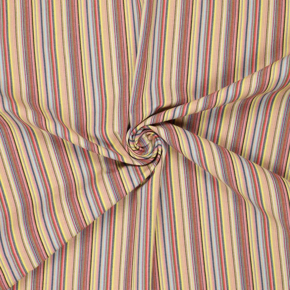 Tautiska raksta audums - dzeltenie toņi 200 g/m²