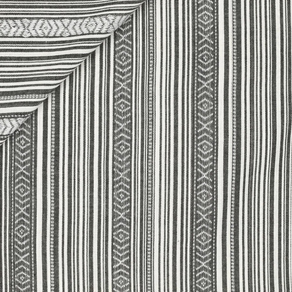 Tautiska raksta audums - pelēcīgie toni 200 g/m²