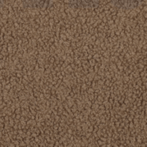 Teddy audums - kafijas brūns 270 g/m²