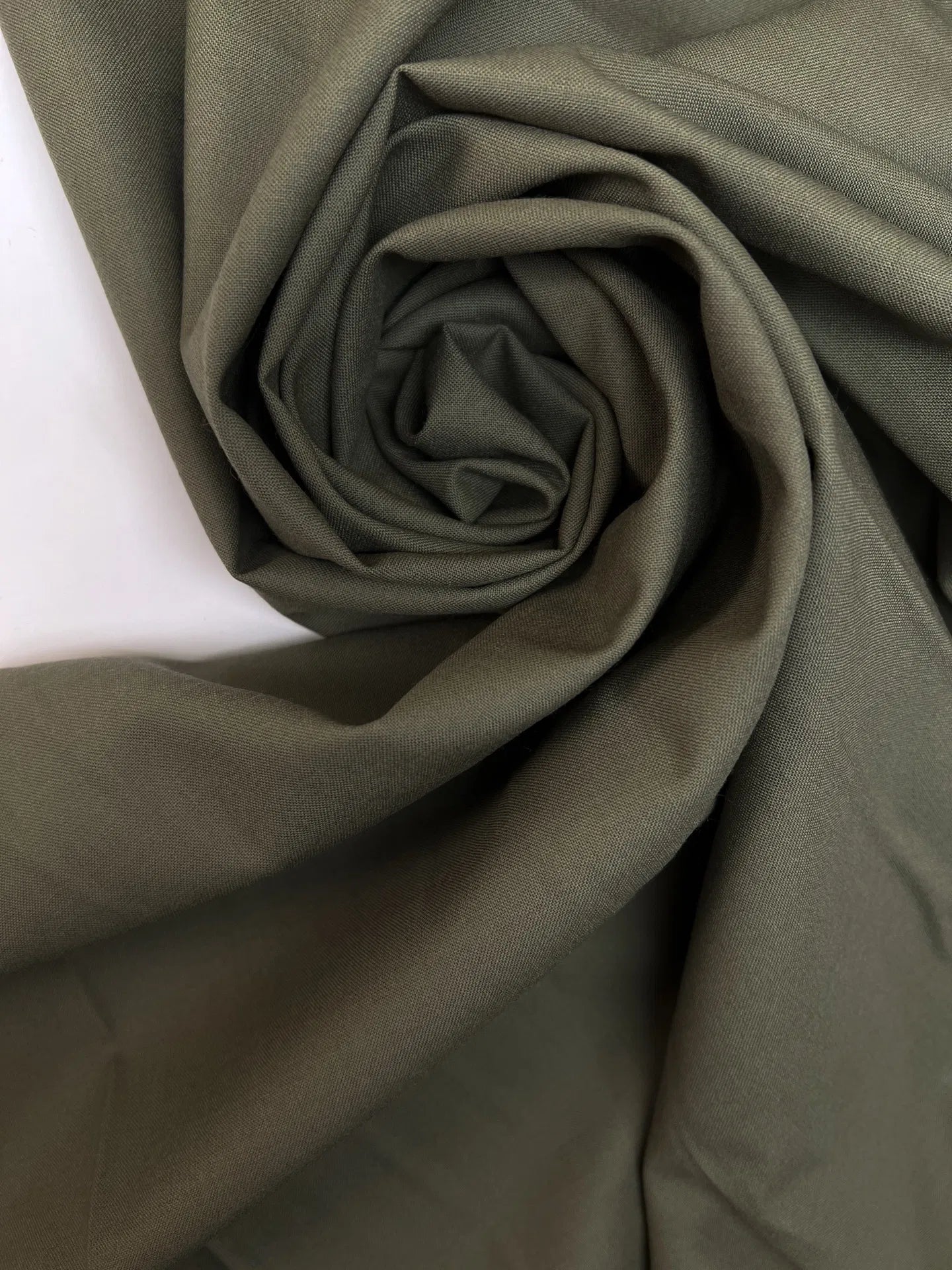 Vilnas audums - haki 210 g/m²