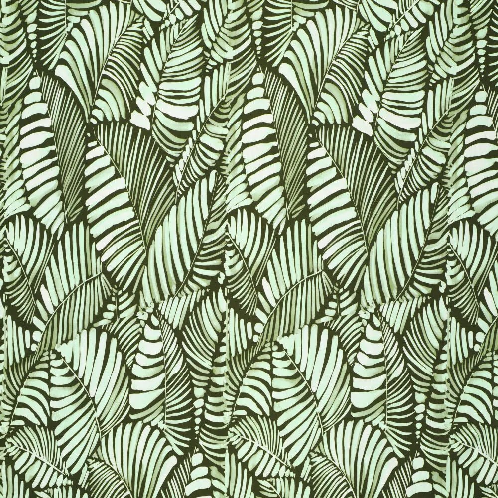 Viskozes audums - zaļas lapas 135 g/m²