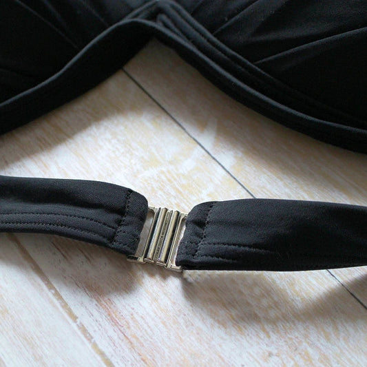 Metāla krūšturu aizdare 14 mm 2 pāri|dažādu toņu