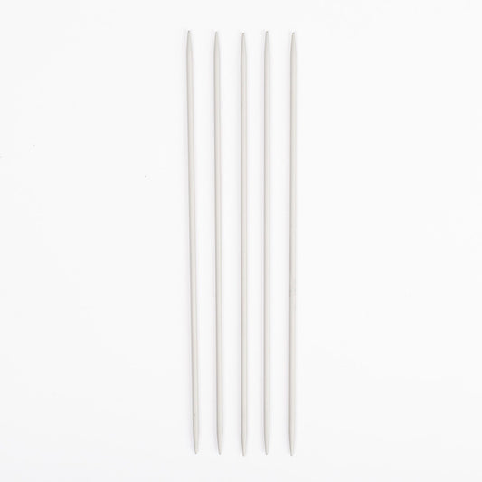 Attēls ar Zeķu adāmadatas DROPS basic – alumīnija (20 cm) | 2,0 - 5,0 mm – pieejams Šarlotes audumi