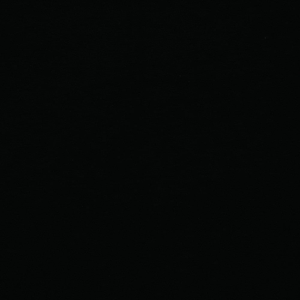 Kokvilnas cilpiņtrikotāža-melna 235 g/m² (GOTS sertif.)