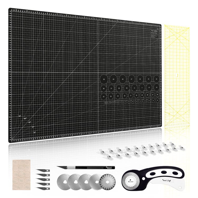 alt
Set de planche à découper avec accessoires 60x90 cm-noir