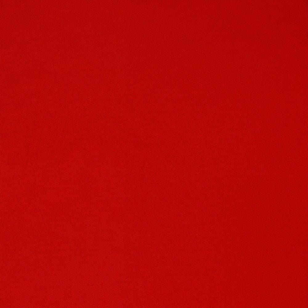 Plānā kokvilnas trikotāža-sarkana 215 g/m²