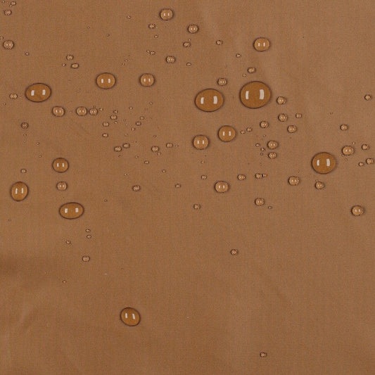 Ūdensizturīgs lietusmēteļu audums-riekstu brūns 70 g/m²