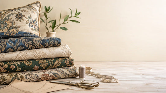 Tissu épais à motifs tissés, tissus jacquard et gobelin pour la couture